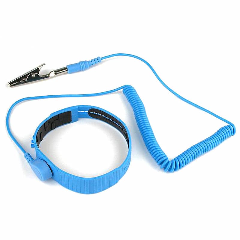 ESD prevention blue wriststrap