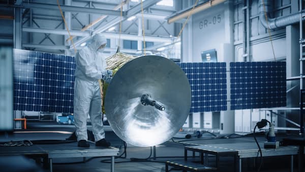 NASA satellite clean rom